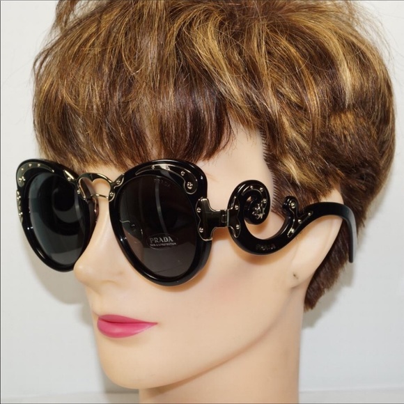 PRADA Sunglasses Women Spr/Black Authentic!